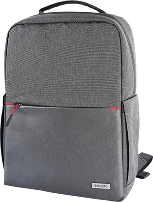 Attēls no Plecak Yesido yesido WB34 Wodoodporny Plecak 16 Cali 45x30x12cm, GRAY / SZARY