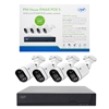 Picture of POE PNI House IPMAX POE 5 video novērošanas komplekts, NVR ar 4 POE portiem un 4 5MP IP kamerām