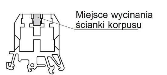 Picture of Pokój Zczka szynowa gwintowana ZG-G35/TS35 niebieska A11-1636