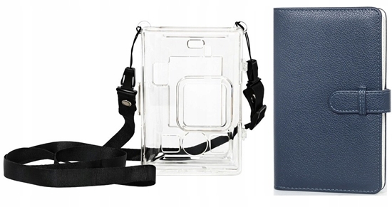 Изображение Pokrowiec LoveInstant Etui Futera Case Osona + Album Na 108 Zdj Do Fuji Instax Mini Liplay+