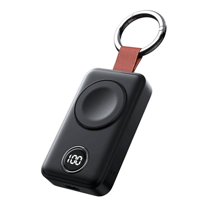 Picture of Portable wireless charger for smartwatch Joyroom JR-WQW01 2000mAh black