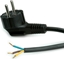 Attēls no Power Cable with German Type Plug / open end, AC 230V, black, 1.8 m Roline