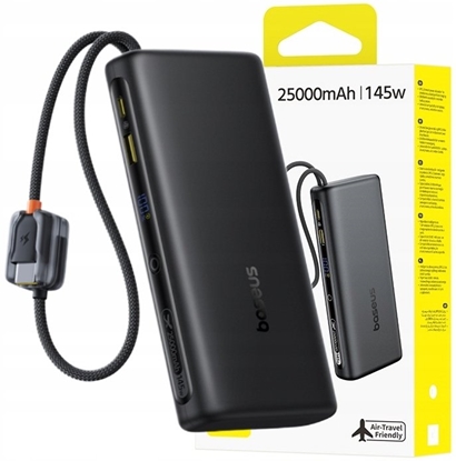 Attēls no Powerbank Baseus Baseus EnerFill FC41 25000 mAh 145W czarny