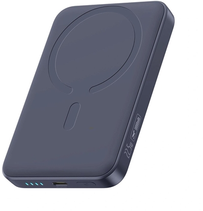 Attēls no Powerbank Baseus Powerbank EnerFill FM11 10000mAh 22.5W kompatybilny z MagSafe z czarnym kablem Basues Simple USB-C 20V/3A 30cm - dark gray