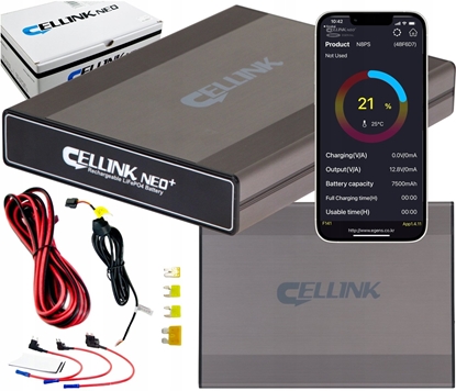 Изображение Powerbank do KAMER SAMOCHODOWYCH Cellink NEO8+S