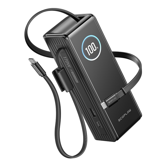 Изображение Powerbank EcoFlow RAPID Powerbank 25000 mAh 170 W wbudowane kable 100 W
