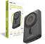 Attēls no Powerbank Mobile Origin Wireless Magnetic 10000mAh Czarny