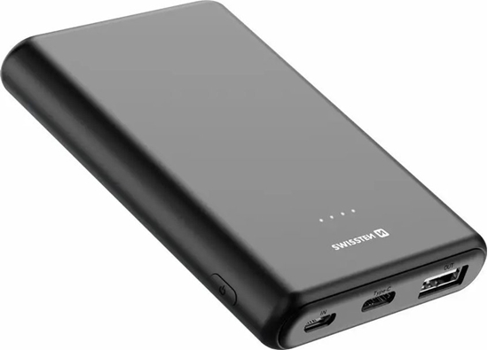 Picture of Powerbank Sourcing Swissten Line Power Bank External Charging Battery USB / USB-C / Micro USB / 10W / 5000 mAh