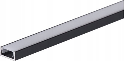 Picture of Prescot Profil LED Basic 2M z przeson mleczn, czarny B-BL2ML