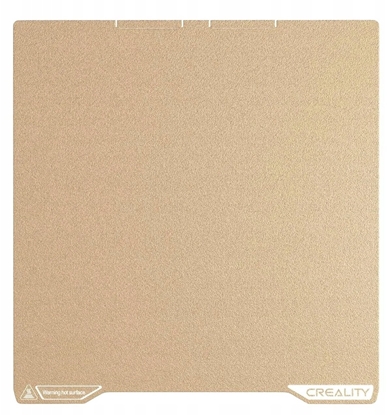 Attēls no PrimaCreator dwustronna pyta pokryta proszkiem PEI, skierowana do K2