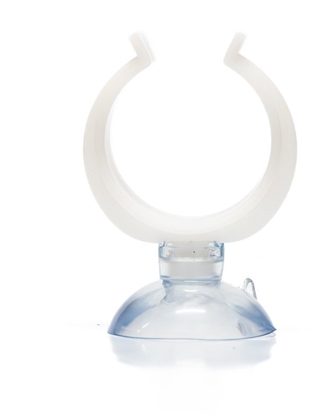 Изображение Przyssawka do akwarium, przezroczysta, biay uchwyt, 28×30 mm 50szt./op.