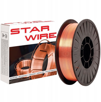 Изображение PSG Drut spawalniczy 0.8mm (5kg) STAR WIRE (SP.004.08X)