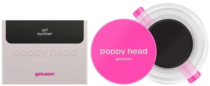 Attēls no Pulsetense Games POPPY HEAD_Gelusion eyeliner w elu z pdzelkiem 01 Darkspell 5g
