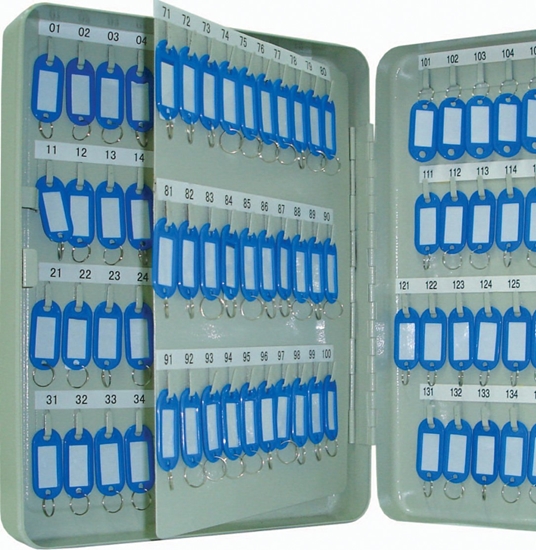 Picture of QConnect Szafka na klucze Q-CONNECT, na 140 kluczy, 280x370x80mm, szara