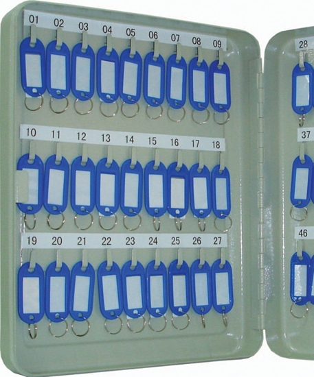 Picture of QConnect Szafka na klucze Q-CONNECT, na 54 klucze, 240x300x60mm, szara