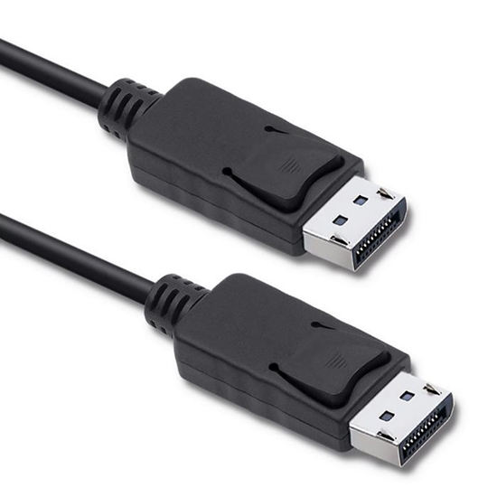 Picture of Qoltec DisplayPort v1.2 male | DisplayPort v1.2 male | 5K | 3m