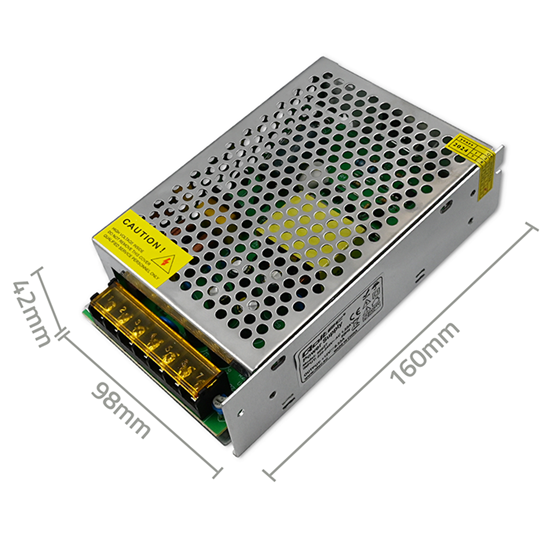 Picture of Qoltec LED Driver IP20| 100W | 12V | 8.3A | aluminium
