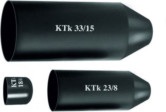 Picture of Radpol KTK 40/15 Kapturek termokurczliwy czarny 100 SZT (WKKK40011461106C0)