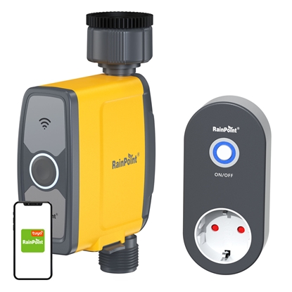 Attēls no RainPoint 1-zone irrigation controller with app
