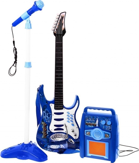 Picture of Ramiz Gitara Elektryczna Wzmacniacz Niebieska