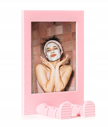 Изображение Ramka LoveInstant Ramka Stojca Ró Na Zdjcia Instax Mini 99 41 12 11 Evo Liplay Zink 2x3 / Róowy