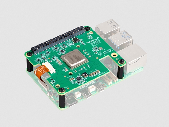 Изображение Raspberry Pi AI HAT+ 26 TOPS  AI pytka przeznaczona