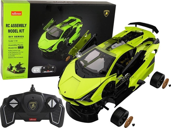 Изображение Rastar Zestaw Klocków Konstrukcyjnych Auto R/C 1:18 Lamborghini Sian FKP 37  Rastar