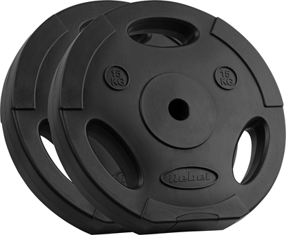 Изображение Rebel Active Zestaw obcie bitumicznych 2x15kg, otwór 31mm, talerz z uchwytami, REBEL ACTIVE