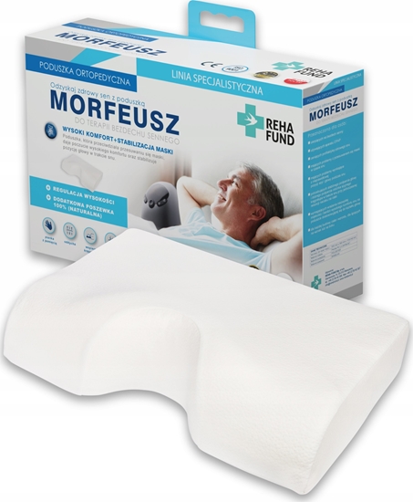 Изображение Reha Fund Poduszka ortopedyczna Morfeusz (CPAP) do terapii - 665