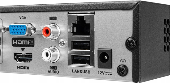 Picture of Rejestrator HiLook Rejestrator cyfrowy hybrydowy do monitoringu DVR-208Q-M1 HiLook by Hikvision