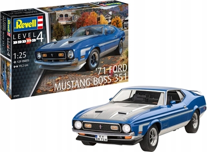 Изображение Revell Model plastikowy Samochód 71 Ford Mustang Boss 351 1/25