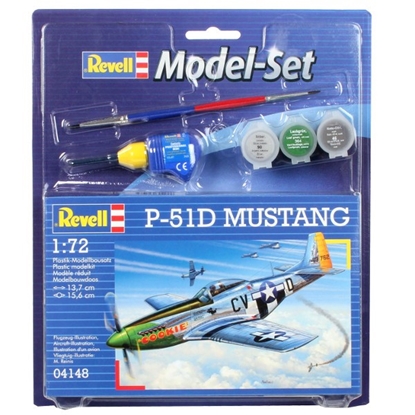 Attēls no Revell Model Set P51 D Mustang (64148)