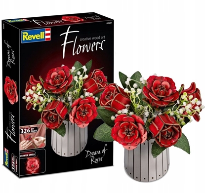 Изображение Revell Revell - Creative Wood Art - Flowers - Dream of Roses