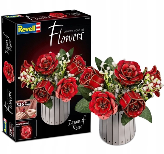 Изображение Revell Revell - Creative Wood Art - Flowers - Dream of Roses