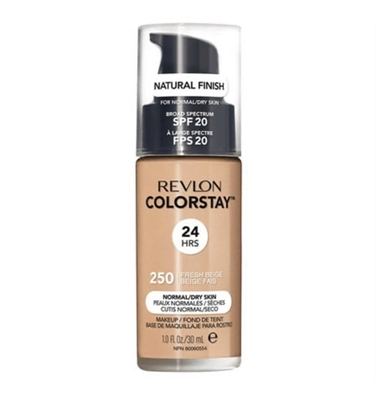 Attēls no Revlon ColorStay Make‑Up For Normal/Dry Skin SPF20 250 Fresh Beige 30ml