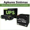 Picture of Rezerves Elektropadeves Komplekts Apkures Sistēmai 300W + 12V 20Ah akumulators