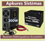 Изображение Rezerves Elektropadeves Komplekts Apkures Sistēmai UPS 300W + 12V 30Ah akumulators