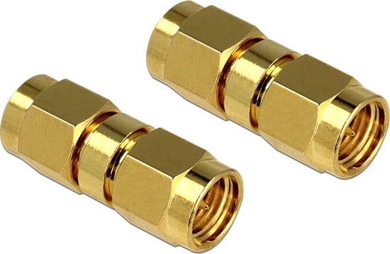 Picture of RF adapteris SMA plug > SMA plug, Delock