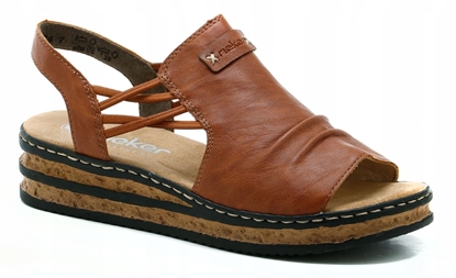 Изображение Rieker Rieker Sandals 62962-22 Brzowe 40
