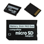 Изображение Riff Memory Stick Pro Duo uz MicroSD SDHC TF kartes adaptera pārveidotājs priekš PSP 1000 2000 3000 un Sony foto/video kameras