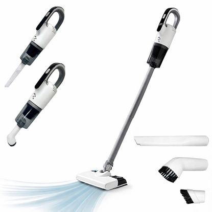 Attēls no Riff RF-LC620 2in1 110W bezvadu putekļsūcējs / 3 jaudas režīmi / ar mitru grīdas tīrīšanu