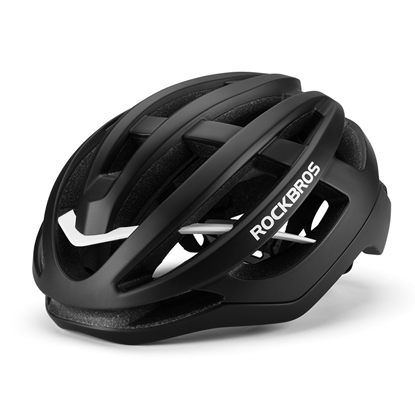 Attēls no Rockbros HC-58BK-M Bike Helmet 55-58 cm - Black an