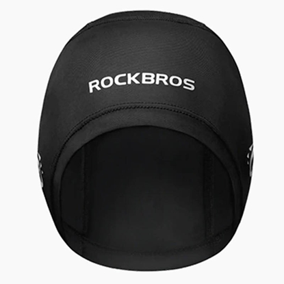 Attēls no RockBros Letnia czapka rowerowa pod kask Rockbros YPP037 (czarna)