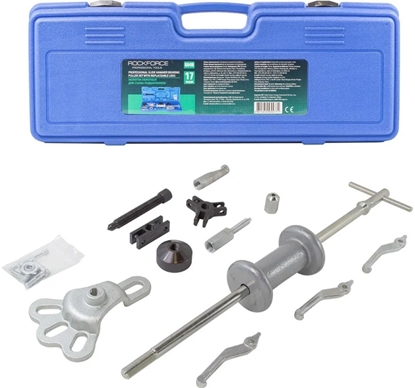 Attēls no Rockforce Motek bezwadnociowy do demontau oysk w zestawie z wymiennymi ramionami (16el.)