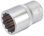Attēls no Rockforce Nasadka 1/4" 12mm (12-ktna)