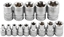 Изображение Rockforce Zestaw gowic o profilu E 15el.1/4", 3/8" i 1/2"