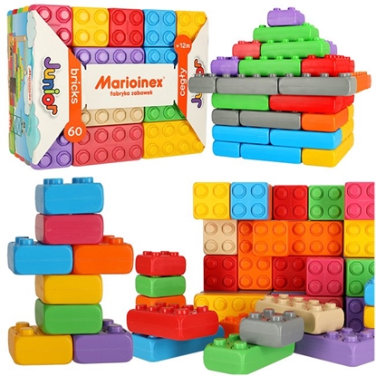 Attēls no RoGer Color Blocks for Junior 60pcs.