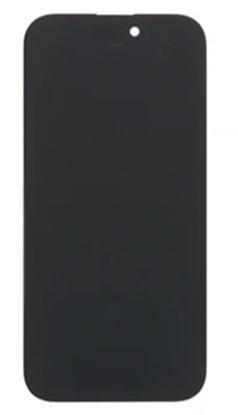 Attēls no RoGer LCD Display with touch glass and frame for iPhone 16 Pro