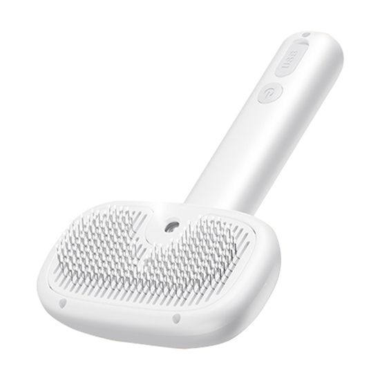 Изображение Rojeco hair grooming brush with steam function (white)