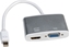 Picture of Roline Adapter, Mini DisplayPort - HDMI/VGA, Mini DP M - HDMI/VGA F